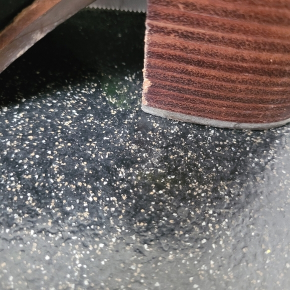 Shellys London Greenford Black Suede Heeled Loafers - Picture 6 of 8